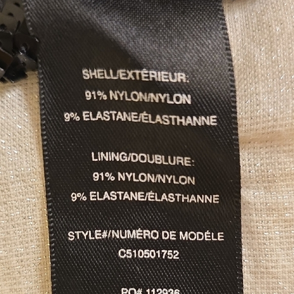 Alice + Olivia Sparkling Black Backless Dress - Picture 14 of 16